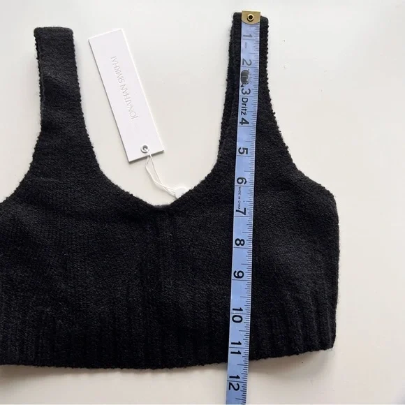Jonathan Simkhai Black Knit Bralette - Picture 7 of 8